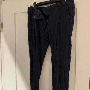 Vince linen navy pants. Size 0